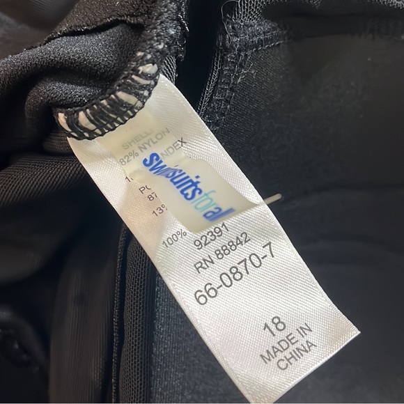 Swimsuits for All One Piece Animal Print Slimming High Neck 18 - Picture 7 of 8